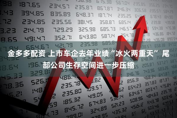 金多多配资 上市车企去年业绩“冰火两重天” 尾部公司生存空间进一步压缩