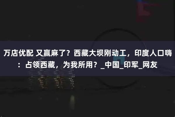 万店优配 又赢麻了？西藏大坝刚动工，印度人口嗨：占领西藏，为我所用？_中国_印军_网友